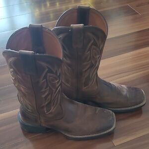 Justin Boots Dark Brown Western Boots